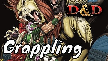 D&D (5e): Grappling a Creature