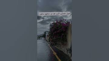 #المصحف_ صوت المطر_ مع تلاوة عطرة لسورة الماعون_ بصوت فضيلة الشيخ خالد الجليل.