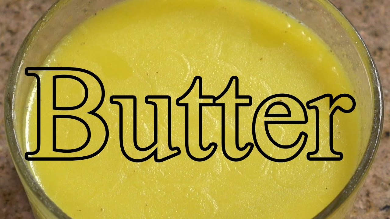 How To Make Eritrean Butter// Eng Sub// ቀሊል ኣከላልሳ ጠስሚ - YouTube