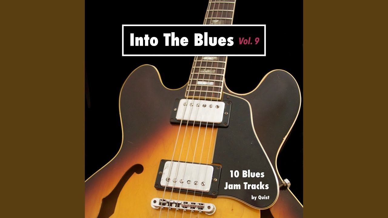 Vibey Groove Blues Guitar Backing Track - A Minor