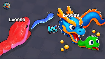 Epic Snake Clash! VS Snake Rush: Clash Battle 3D 🎮 Max Level Gaming Fight