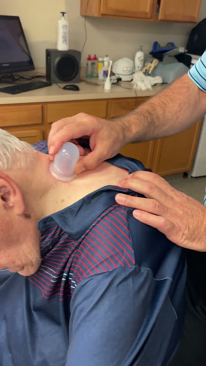 Cupping Neck Massage