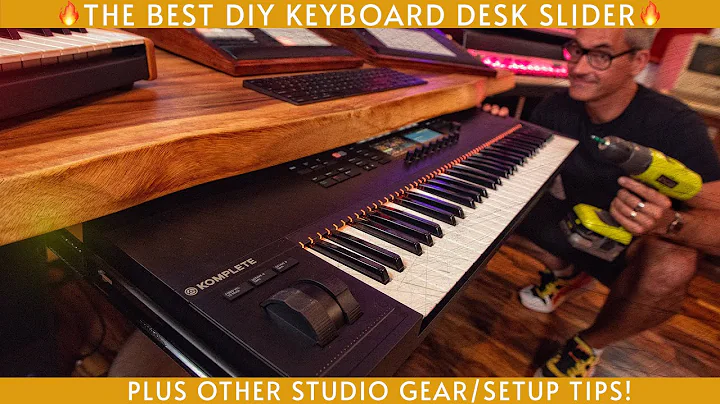 The best cheap DIY MIDI keyboard desk slider and other studio setup tips! - DayDayNews