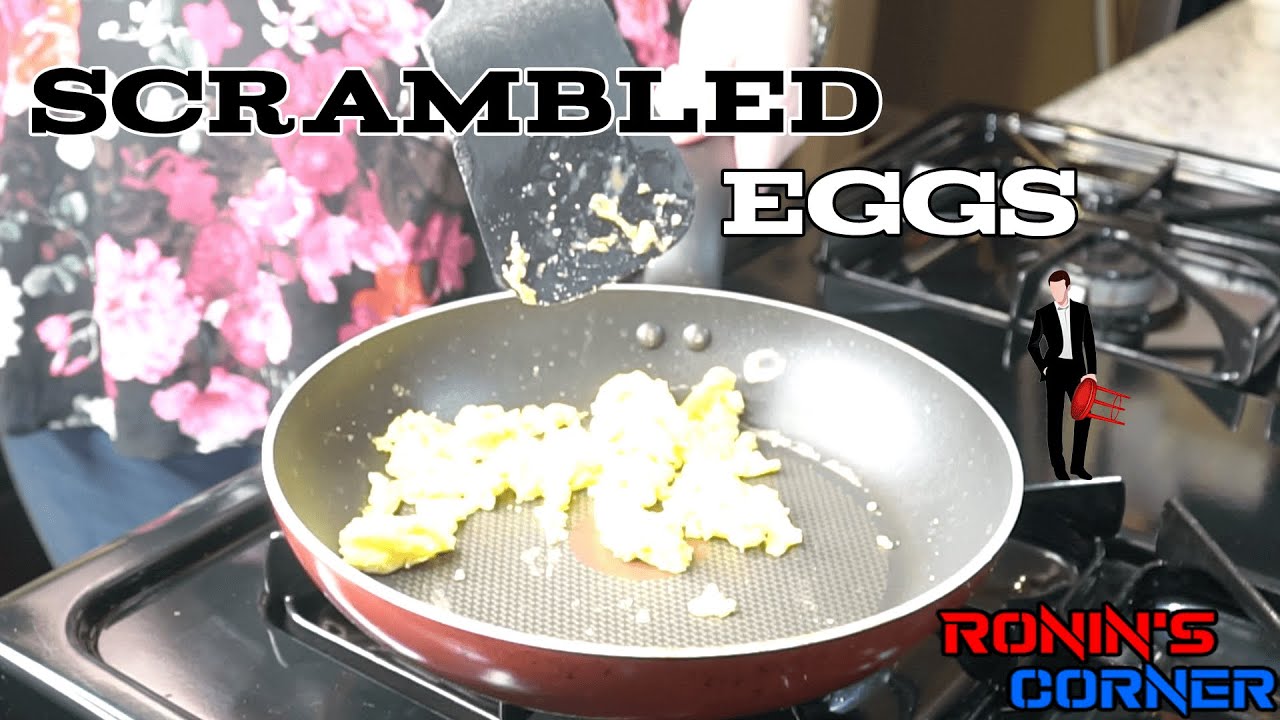 How to make scrambled eggs - YouTube
