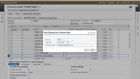 SAP Business ByDesign Bill Material Beer Making Demo- Part 1