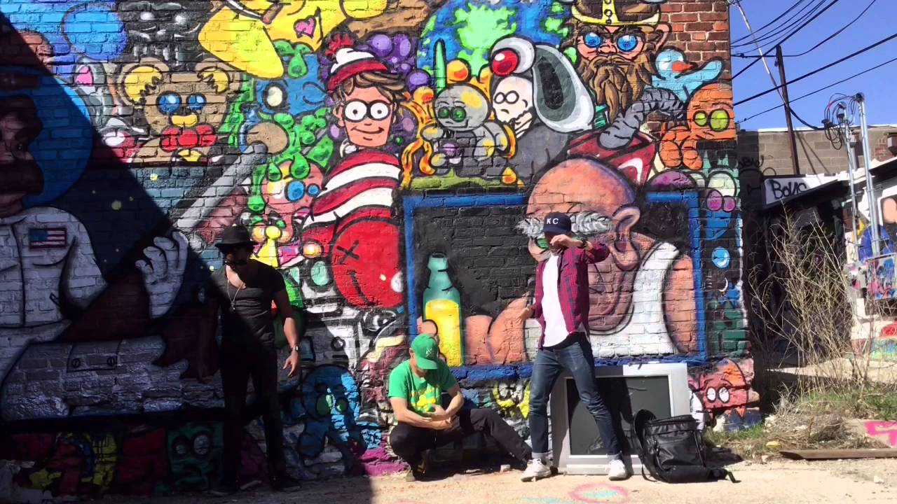 Street dance in art alley Kansas City YouTube