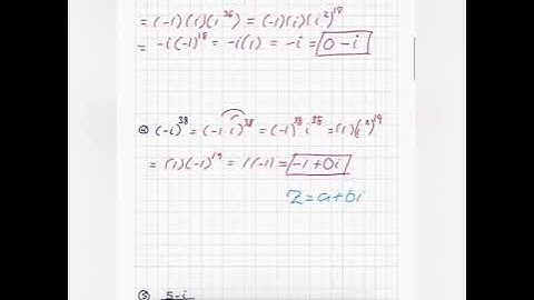 1.6/8.3 Complex Numbers