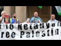Protest against netanyahu sydney town hall australia 23 02 17