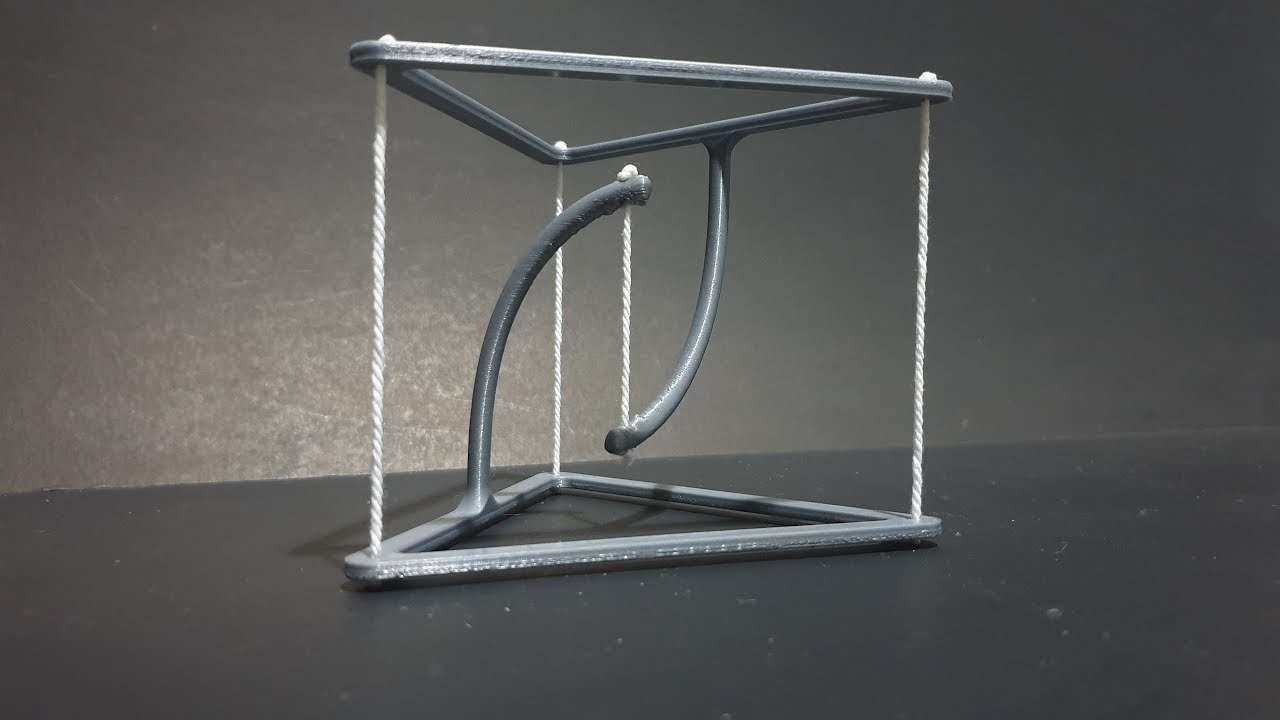 Levitation Triangle 3d Printing Schwereloses Dreieck 3d Druck Http Www Xoliwexr Com Youtube