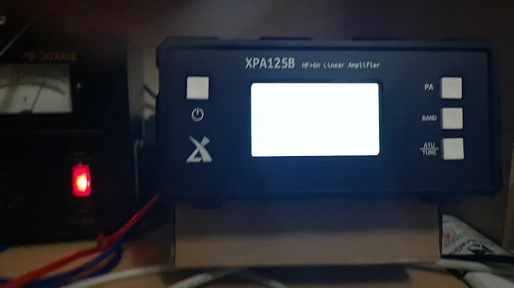 A quick demonstration of the XPA-125B & G90