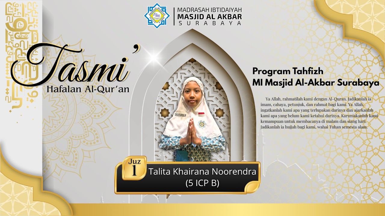Tasmi' Juz 1  || Talita Khairana Noorendra