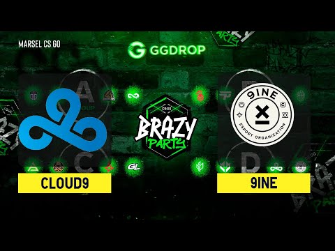 [RU] Cloud9 vs 9INE | Brazy Party CS GO | BO-3