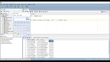 ARITHMETIC OPERATIONS AND ALIAS TO COLUMNS IN SQL
