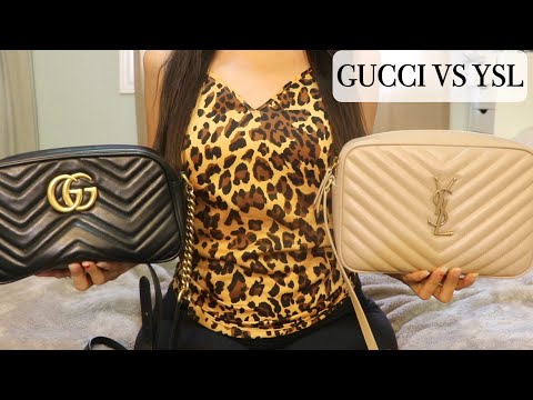 Gucci Camera Bag VS YSL Lou Comparison