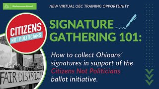 Signature Gathering 101: How to Collect Ballot Signatures to Stop Gerrymandering