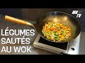 Lgumes sauts au wok