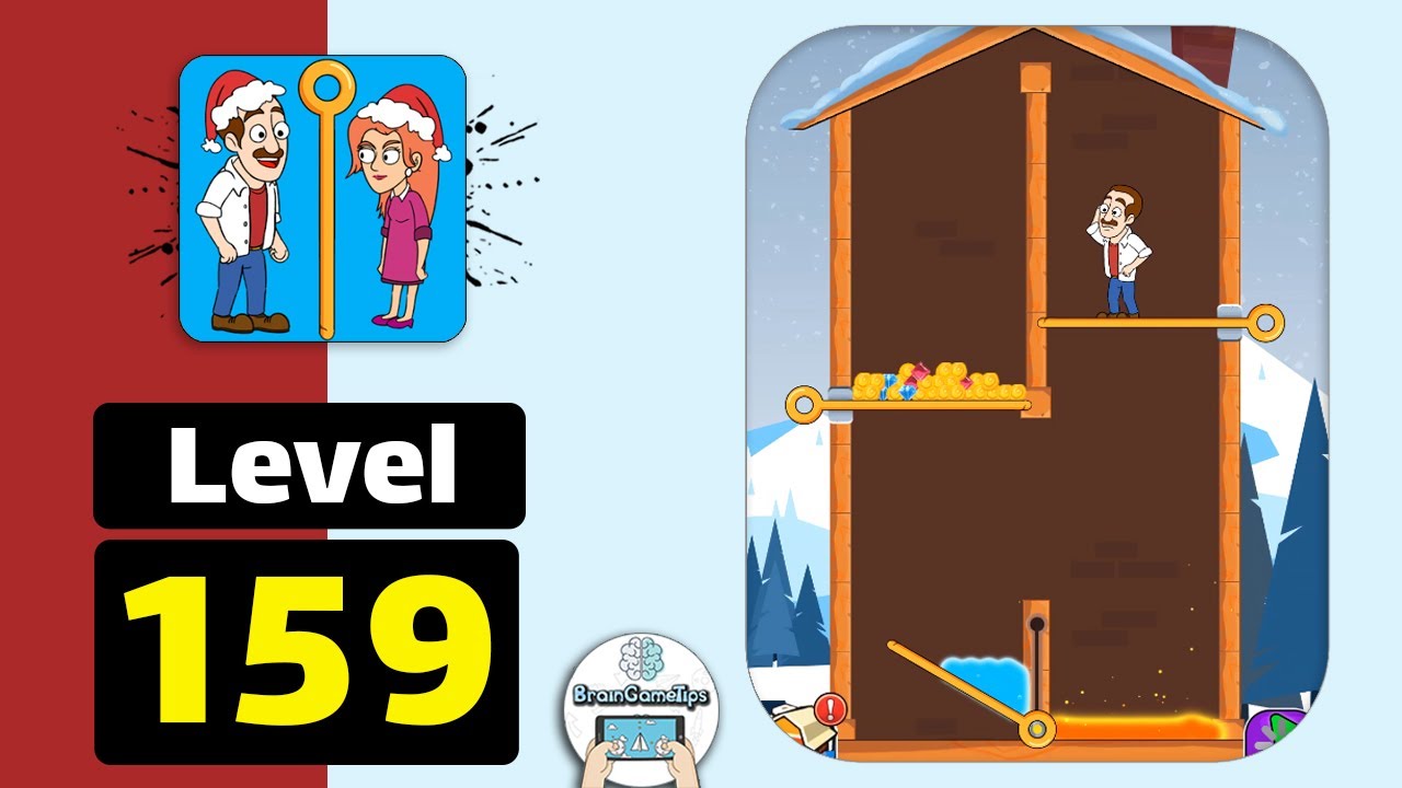 Home Pin: Pull The Pin Puzzle - Level 159 Walkthrough