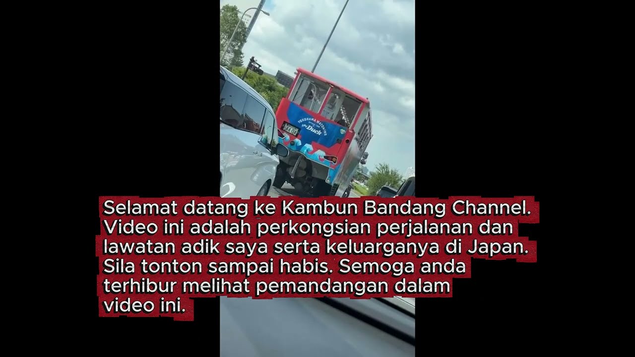 Video kiriman adik dari Japan, pemandangan di Yokohama City.