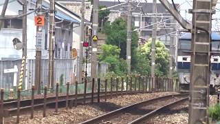 EF210-166牽引貨物列車 魚住駅付近にて2