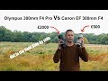 Olympus 300mm f4 Pro Vs Canon EF 300mm F4 L