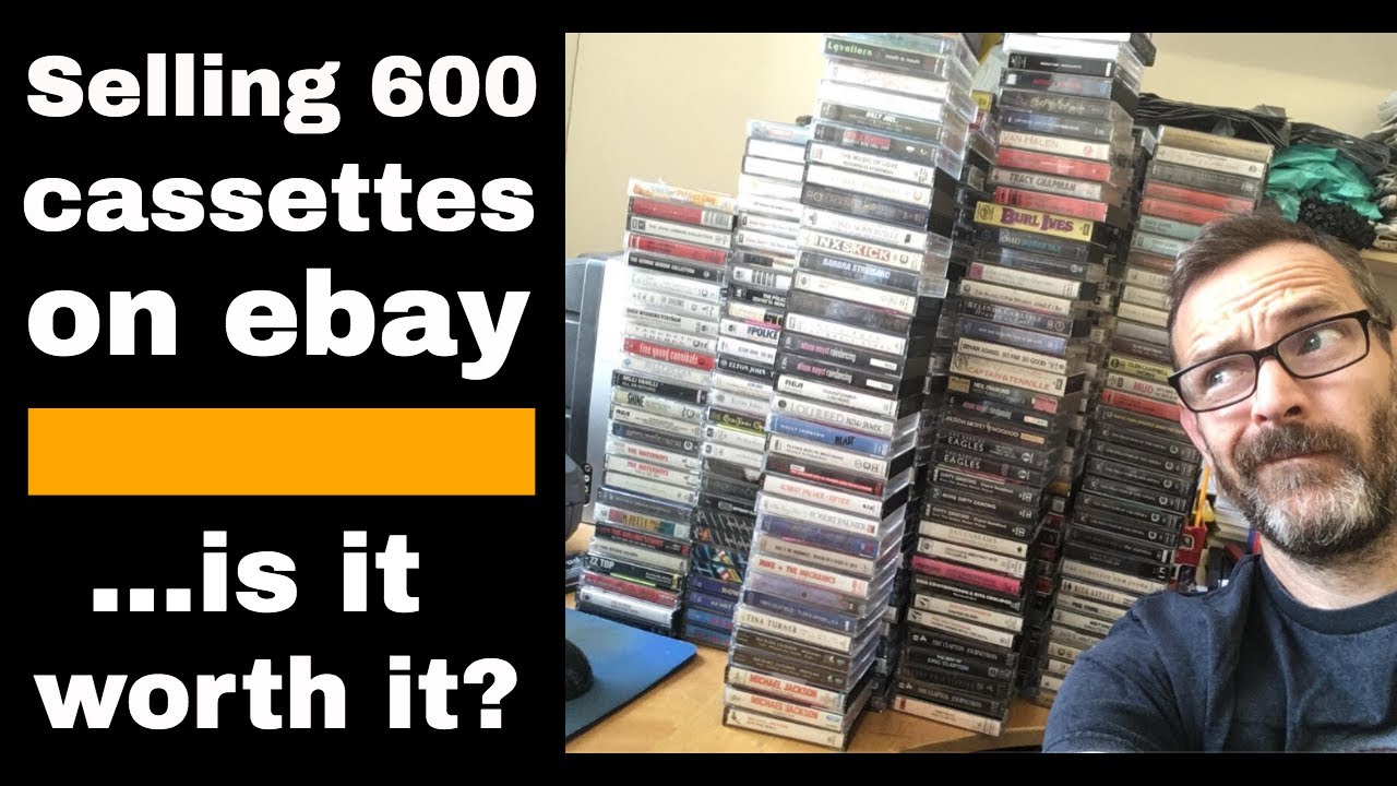 Selling 600 Audio Cassette Tapes On Ebay - Is It Worth It???