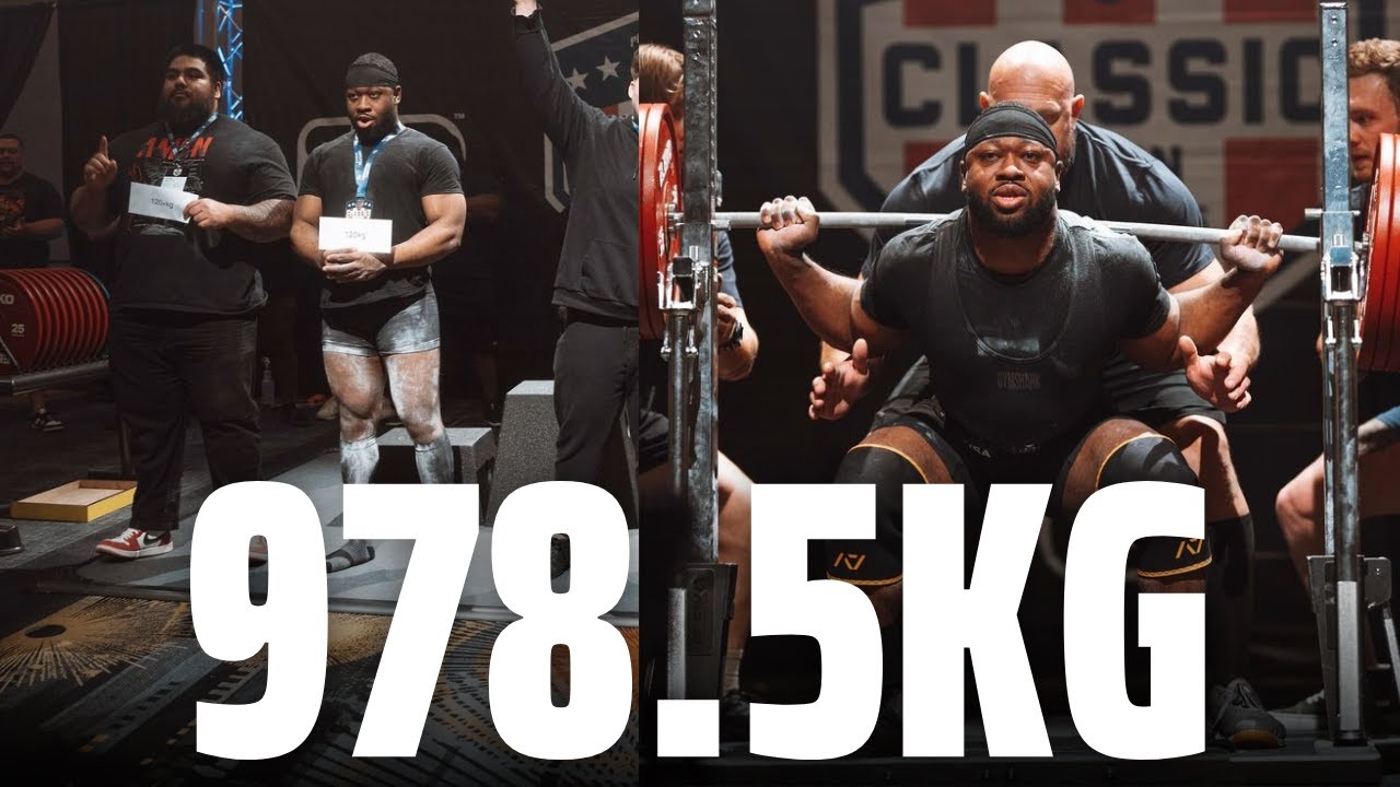 Bobb Matthews | 978.5kg Total 120kg Class | Powerlifting America Nationals
