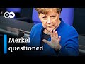 Merkel questioned about coronavirus response | DW News