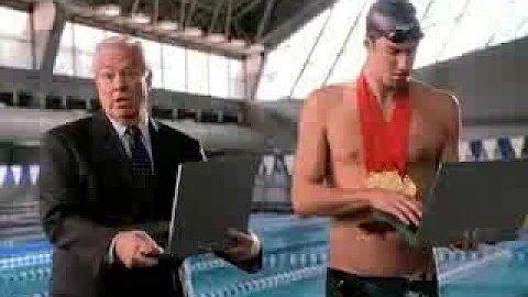 Bill Curtis vs Michael Phelps in a race