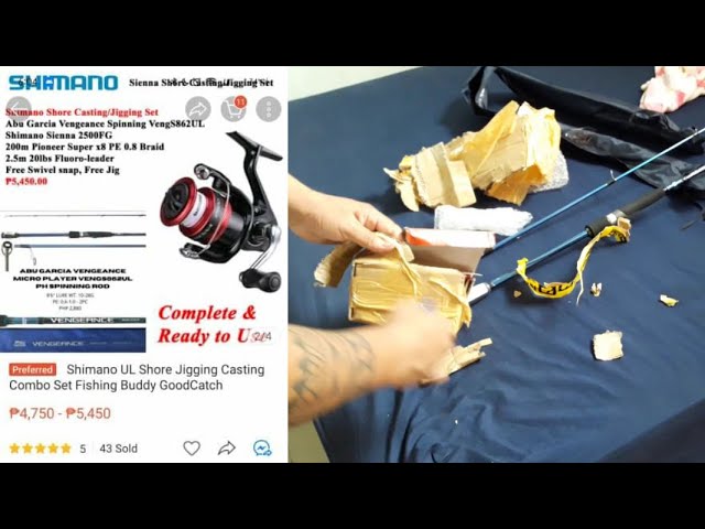 UNBOXING, SHIMANNO SHORE CASTING/JIGGING SET