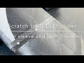 Scratch built DLG glider -Pylon sleeve and joint finishing-