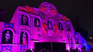 Ofrenda nocturna en el Bosque de Chapultepec