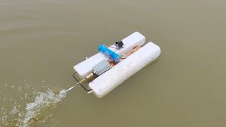 How To Make A DIY Boat Very Easy With DC .How o Make A Simple Amazing Rc Boat Home  new #viral #vide