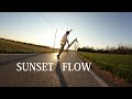 Longboard sunset flow with Elia Scatto