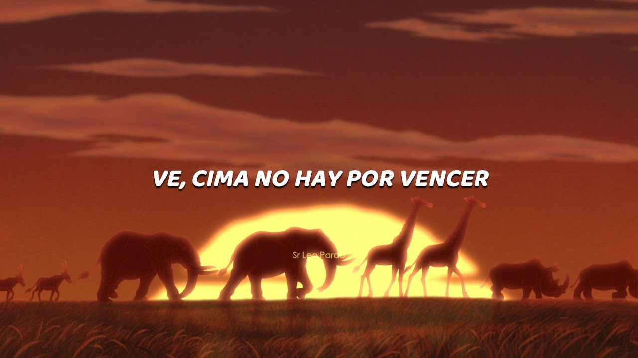 El Rey León 2  - Él Vive En Ti (Latino) (Letra)