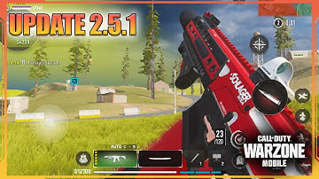 WARZONE MOBILE UPDATE 2.5.1 GAMEPLAY (Android, iOS)