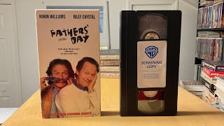 Opening To Fathers Day 1997 Demo Vhs Warner Home Video