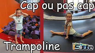 CHALLENGE - Cap ou pas cap dans la trampoline à ISAUTE - Défis