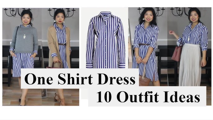 HOW TO STYLE A TSHIRT DRESS FOR SPRING AND SUMMER 
