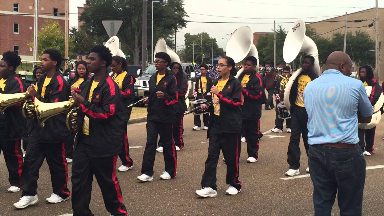 Helen Cox High School Band at the Jackson State 2015 Homecoming Parade "Let the Good Times Roar"