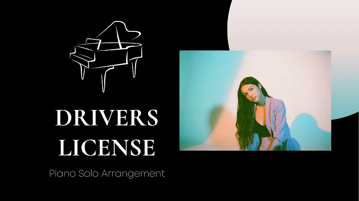 Drivers License (Piano Solo) - Olivia Rodrigo