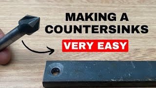 How to make a countersinks with a simple method