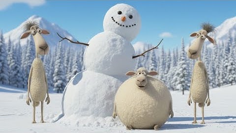 The Antics of Trio Sheep | 3D Animated by AI