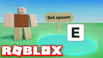 How to make SAVING SPAWN POINTS in ROBLOX!