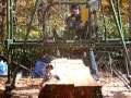 New Sawmill Video of Home made Swingmill