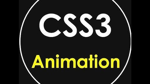 CSS3 Animation|Animation with CSS|CSS Animation- keyframe|HTML&CSS Tutorial for beginner|CodingTrick