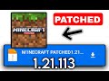 MINECRAFT PATCHED 1.21.113 PARA ANDROID!! ATUALIZADO (ANÁLISE E REVIEW)
