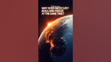 🌌⚡ What Makes Mercury So Hot AND So Cold? #Mercury #SpaceExplained #SolarSystem #short