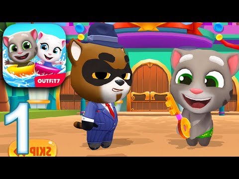 TALKING TOM POOL Gameplay Part 1 - Level 1-13 (iOS Android)