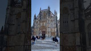 The Monastery of Batalha ⛪️🇵🇹|| Portuguese church || medieval architecture || #history #shorts