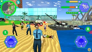 Miami Police Crime Vice Simulator #17 - Cop Vs Gangsters Fight at Miami City - Android Gameplay screenshot 5